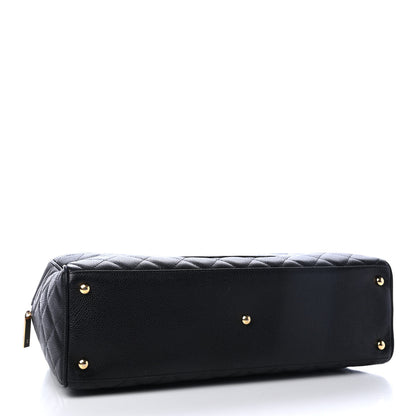 Chanel Caviar Quilted Large Bowler Black 3 of 4