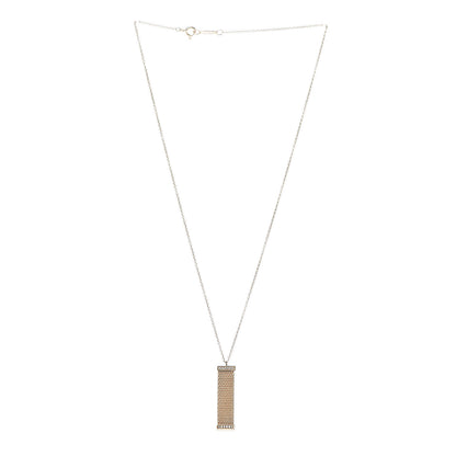 Tiffany 18K Yellow Gold Diamond Somerset Pendant Necklace 3 of 6