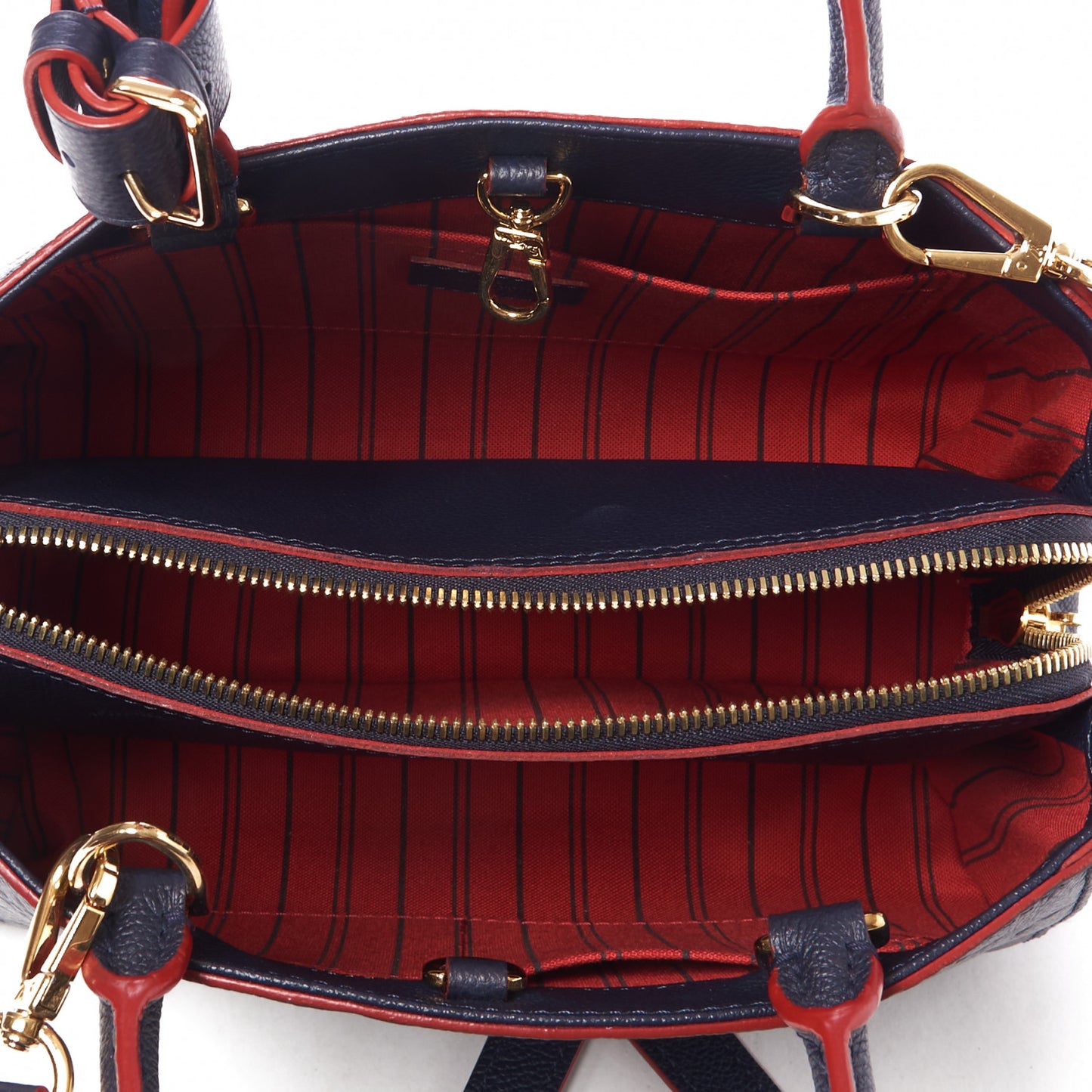 Empreinte Montaigne BB Marine Rouge