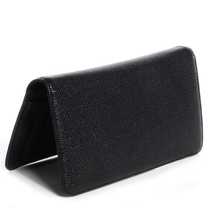 Chanel Caviar Yen CC Wallet Black 3 of 8