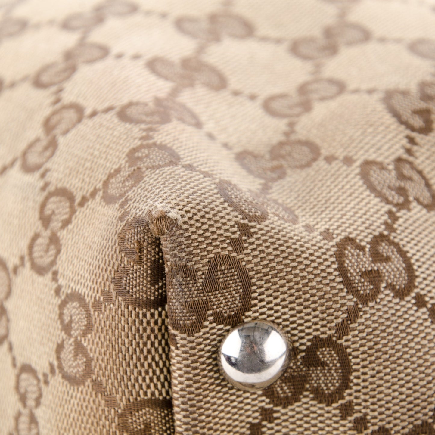 Monogram Medium Icon Bit Tote Off White