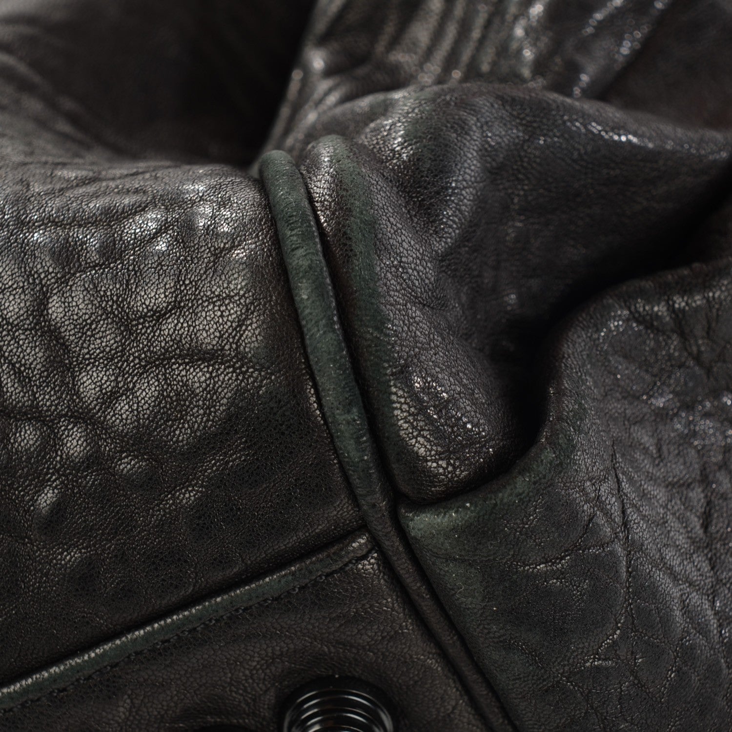 Alexander Wang Pebbled Lambskin Rocco Black Matte Black Hardware 4 of 13