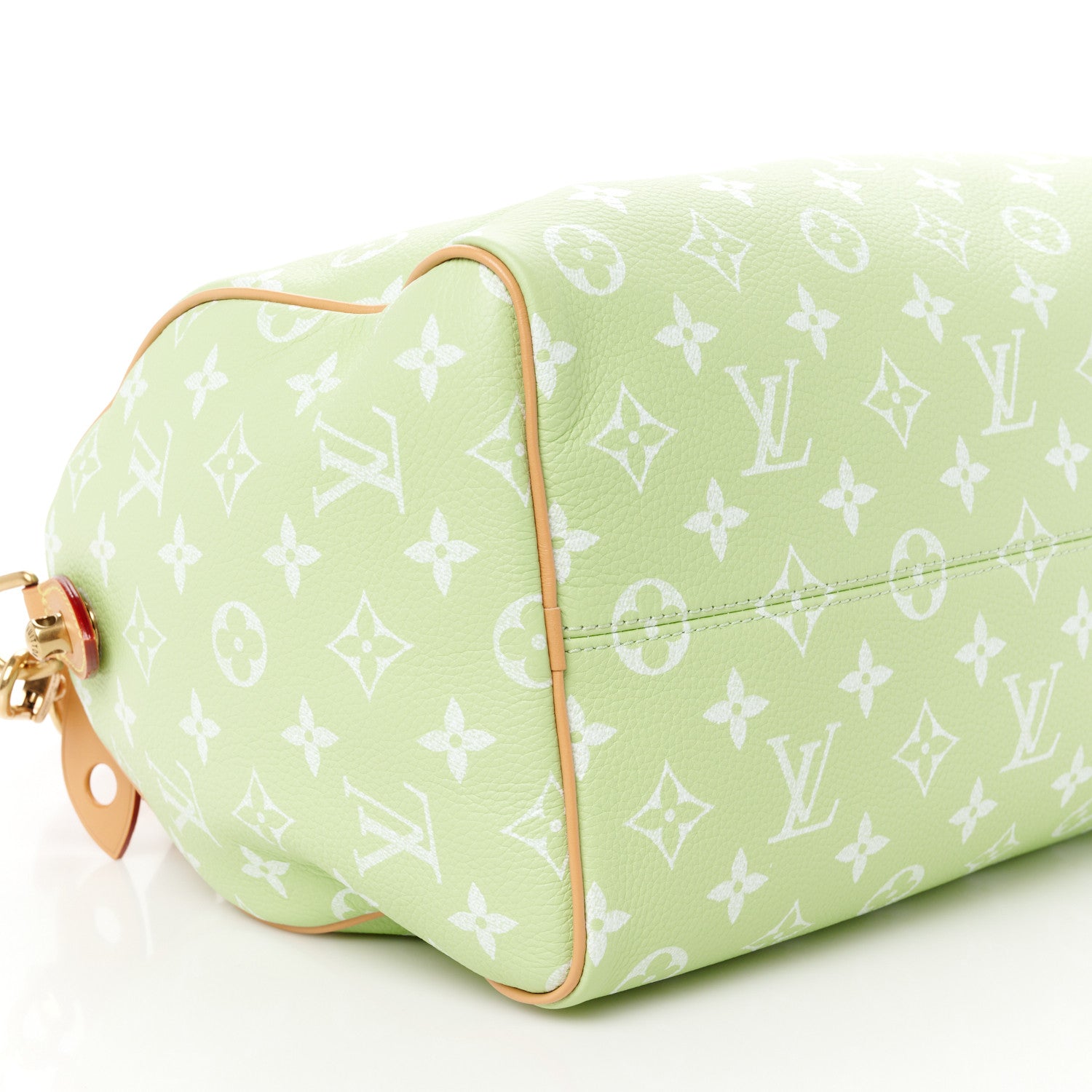 Louis Vuitton Calfskin Monogram Speedy P9 Bandouliere 30 Frozen Lime 13 of 14