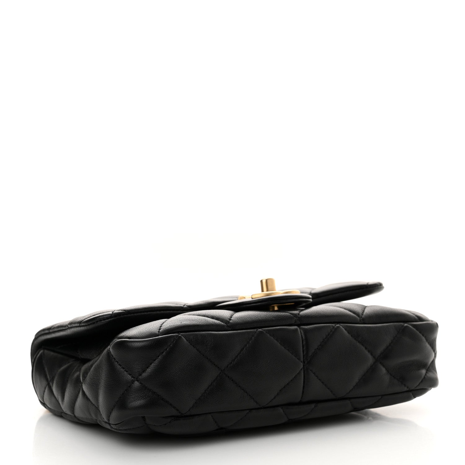 Chanel Lambskin Quilted Small Funky Town Flap Black 4 of 10