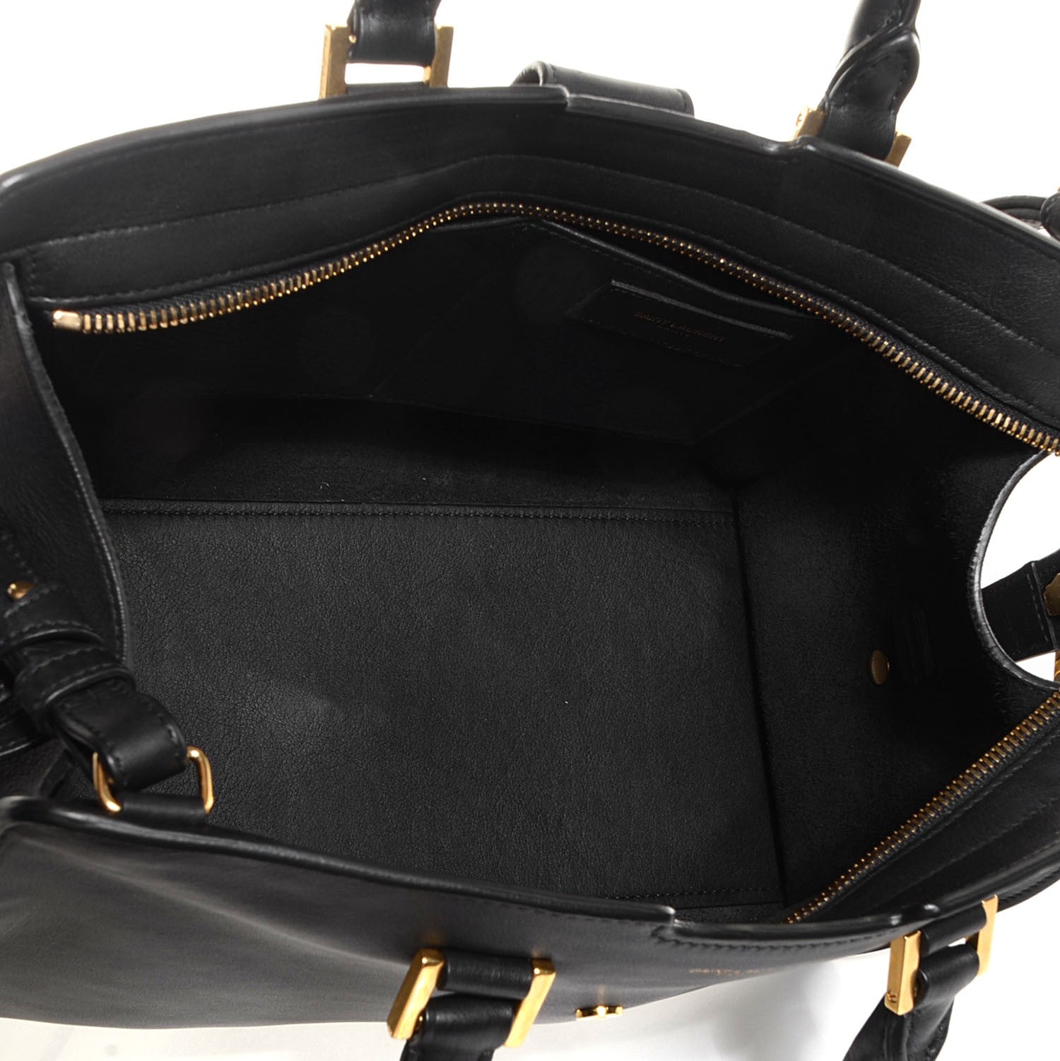 Saint Laurent Calfskin Small Classic Y Cabas Black 5 of 8