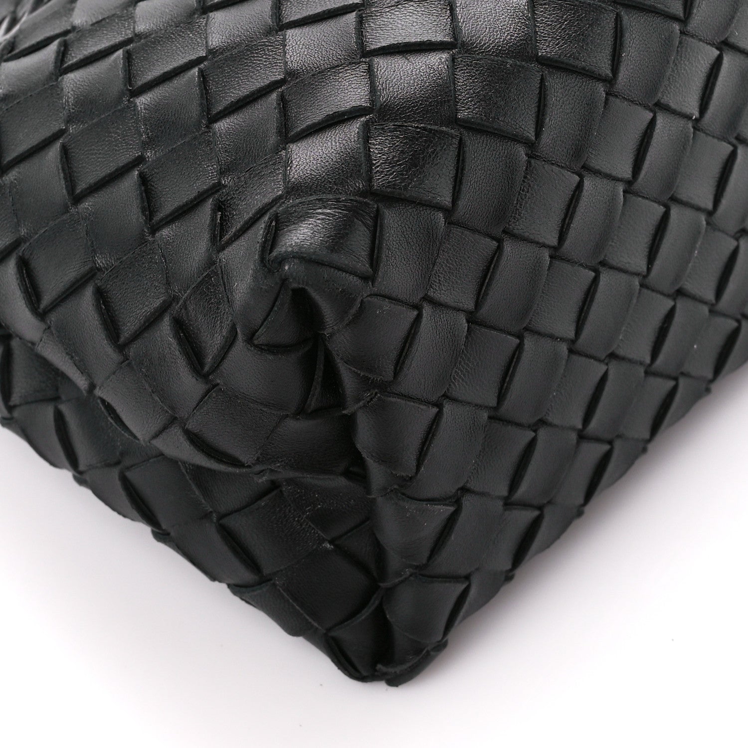 Bottega Veneta Nappa Intrecciato Small Andiamo Shoulder Bag Black 8 of 9