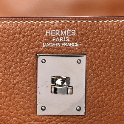 Hermes Togo Kelly Retourne 35 Gold 6 of 16