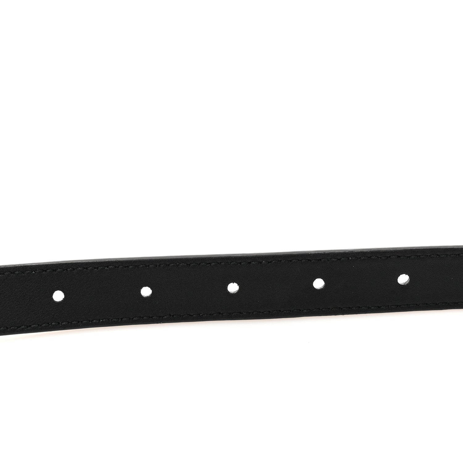Gucci Calfskin Double G 20mm Belt 75 30 Black 3 of 4