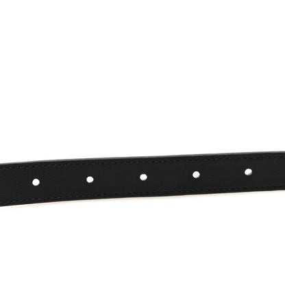 Gucci Calfskin Double G 20mm Belt 75 30 Black 3 of 4