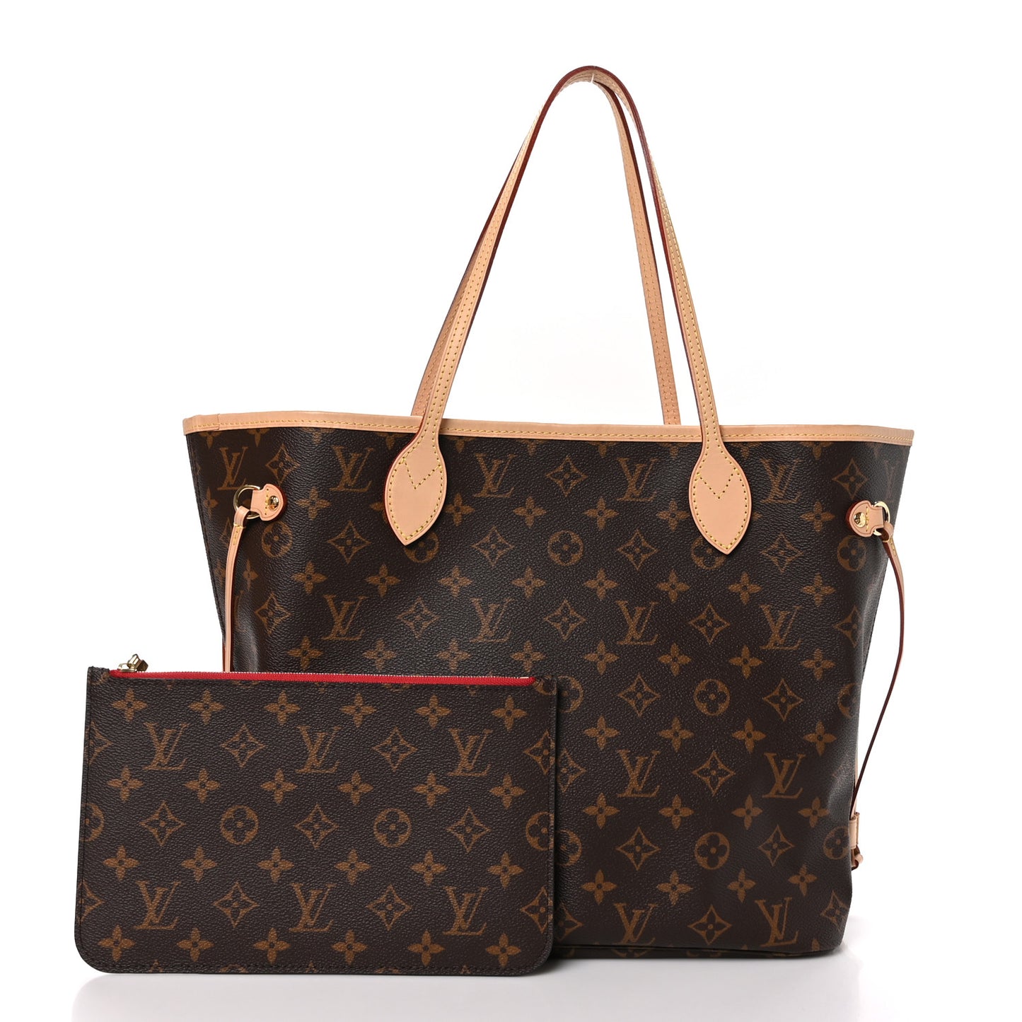 Monogram Neo Neverfull MM Cherry