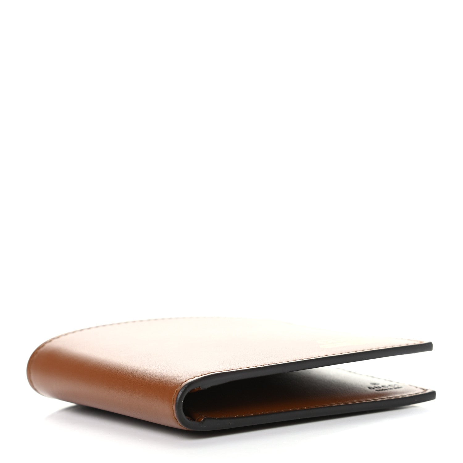 Gucci Plutone Calfskin Logo Bi-Fold Wallet Cuir 4 of 8