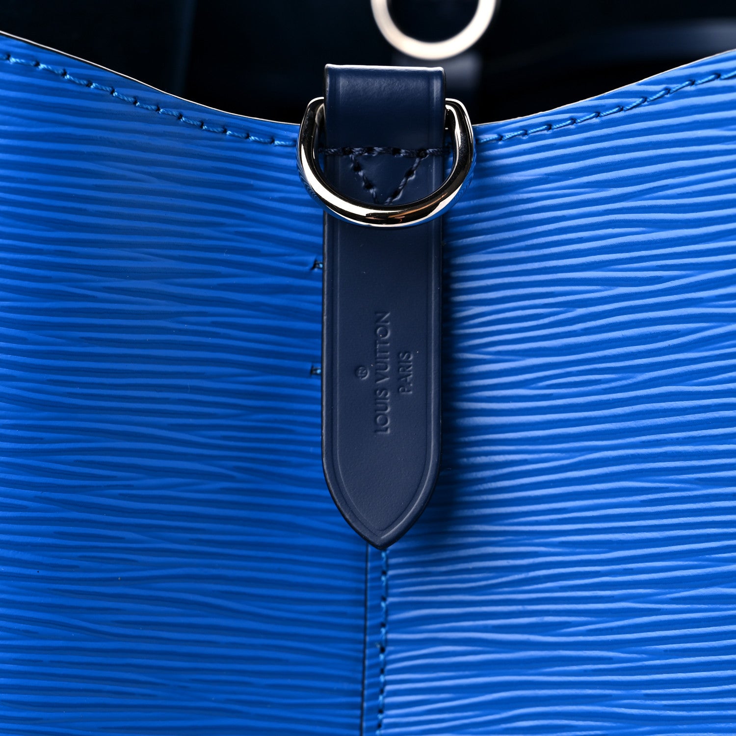 Louis Vuitton Epi NeoNoe MM Lazuli Navy 6 of 9