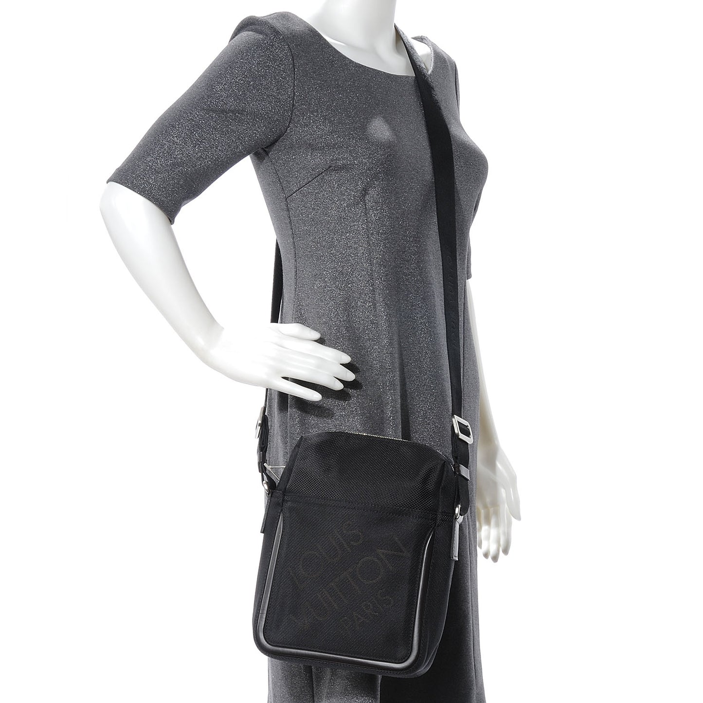 Damier Geant Citadin Messenger Black