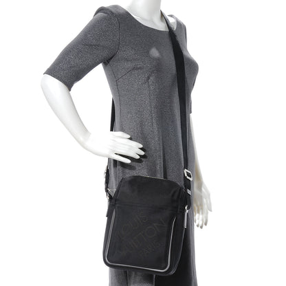 Louis Vuitton Damier Geant Citadin Messenger Black 2 of 7