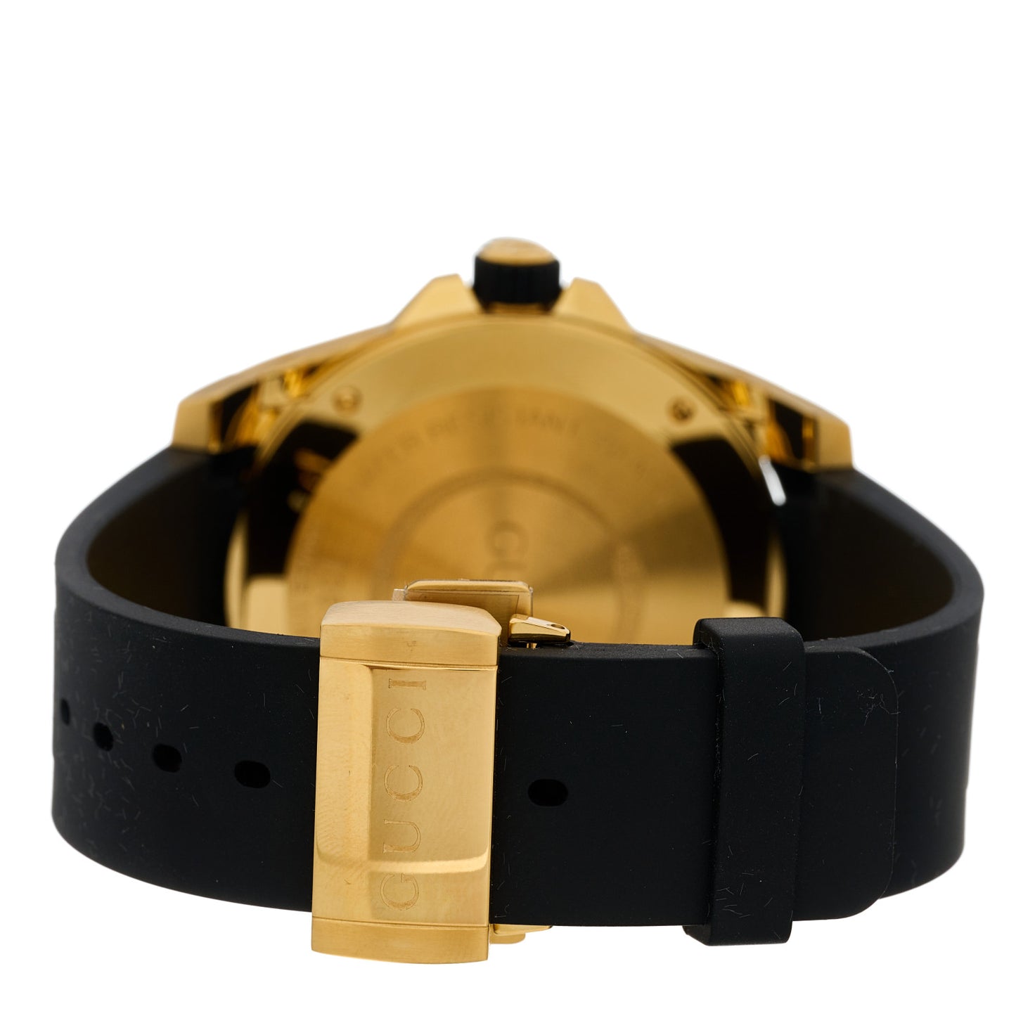 Stainless Steel Rubber 45mm Dive Snake Quartz Watch Black