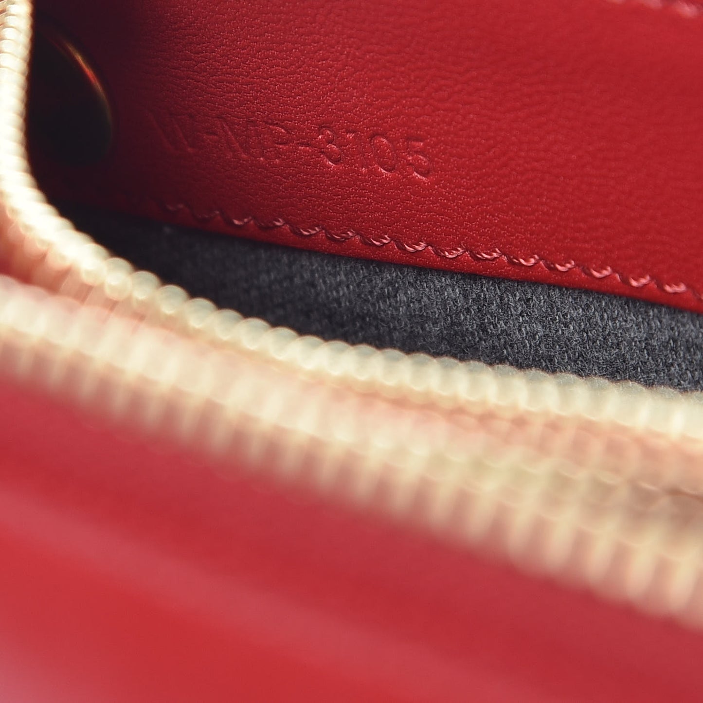 Lambskin Small Trio Crossbody Bag Red