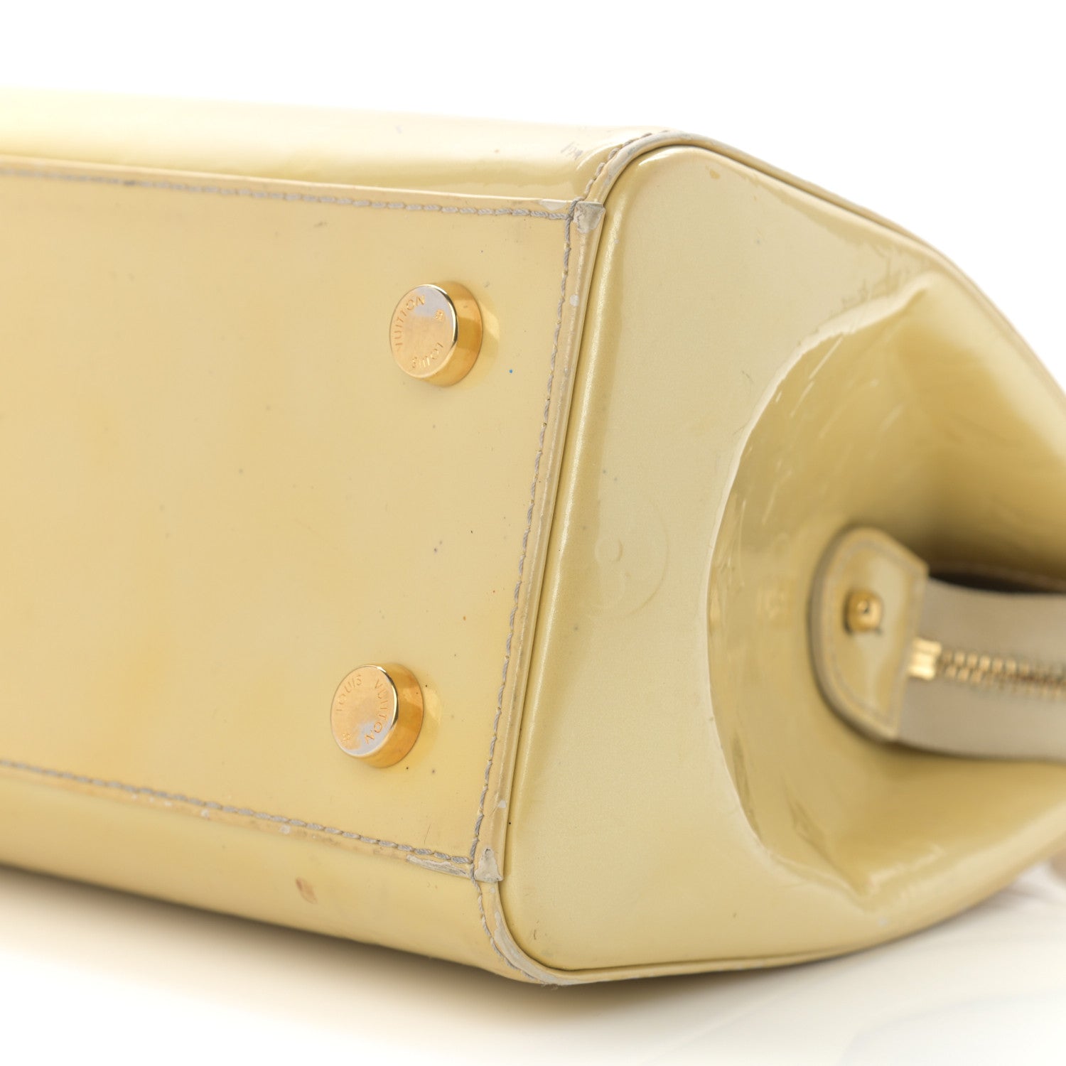 Louis Vuitton Vernis Brea MM Blanc Corail 10 of 14