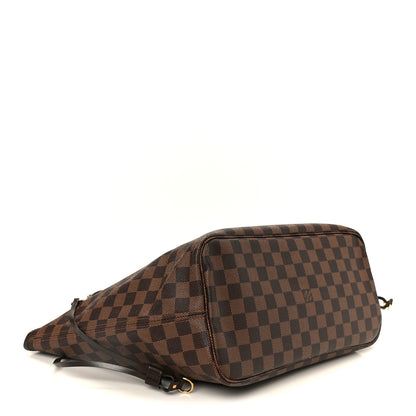 Louis Vuitton Damier Ebene Neo Neverfull MM Rose Ballerine 4 of 10