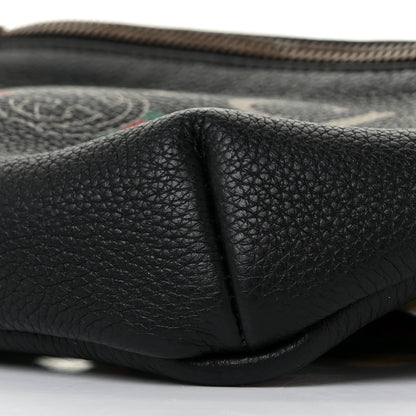 Gucci Grained Calfskin Small Logo Belt Bag Black 7 of 8