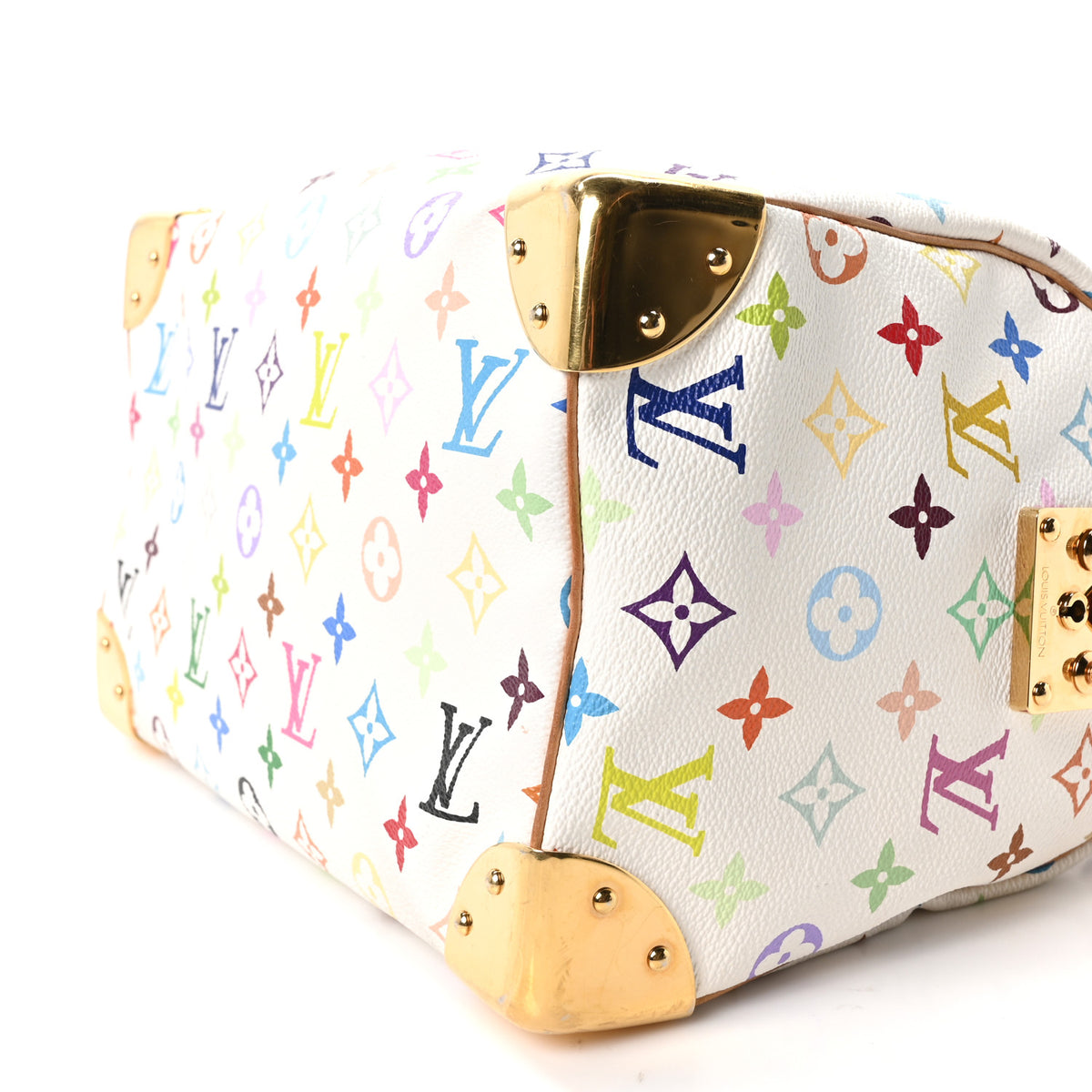 Monogram Multicolor Speedy 30 White