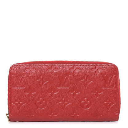 Louis Vuitton Empreinte Zippy Wallet Cherry 1 of 8