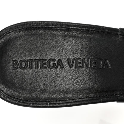 Bottega Veneta Nappa Quilted Rubber Lido Mule Sandals 35.5 Black 7 of 9