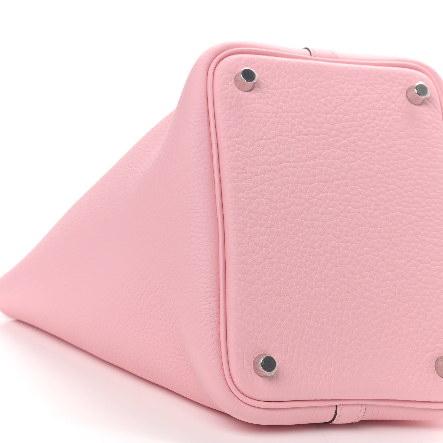 Hermes Taurillon Clemence Picotin Lock 18 PM Rose Sakura 8 of 9