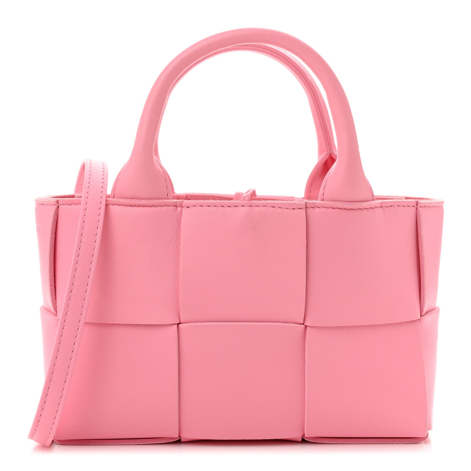 Bottega Veneta Lambskin Maxi Intreccio Candy Arco Tote Ribbon 1 of 10