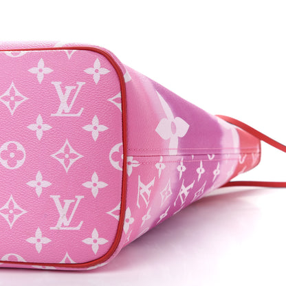 Louis Vuitton Monogram Escale Neverfull MM Rouge 11 of 15