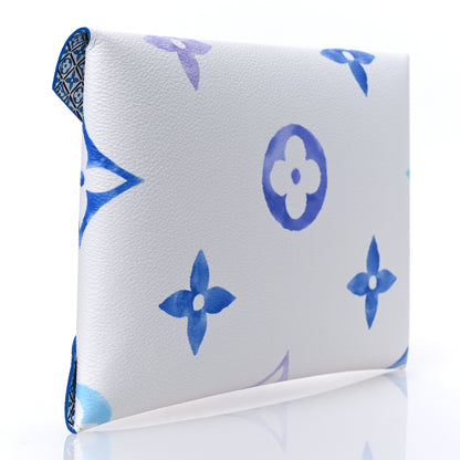 Louis Vuitton Monogram Giant By The Pool Kirigami Pochette Set Blue Rose Beige 4 of 9