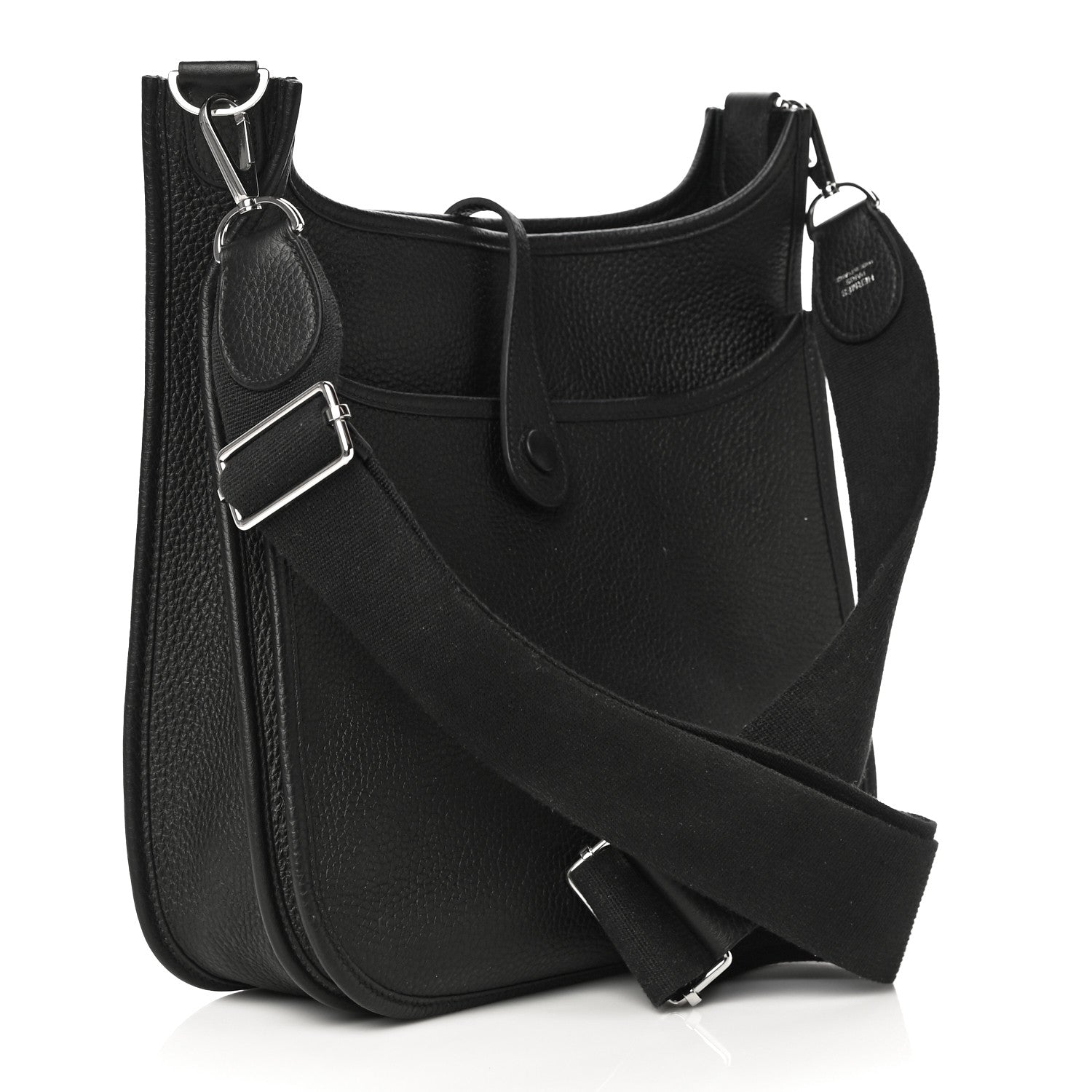 Hermes Taurillon Clemence Evelyne III PM Black 2 of 11