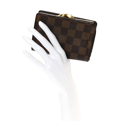 Louis Vuitton Damier Ebene French Purse Wallet 2 of 13
