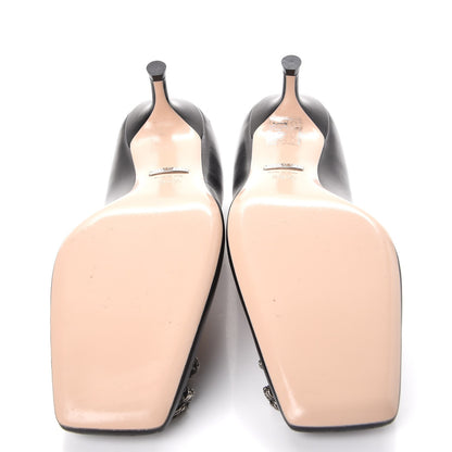 Gucci Lambskin Dionysus Pumps 36.5 Black 5 of 11