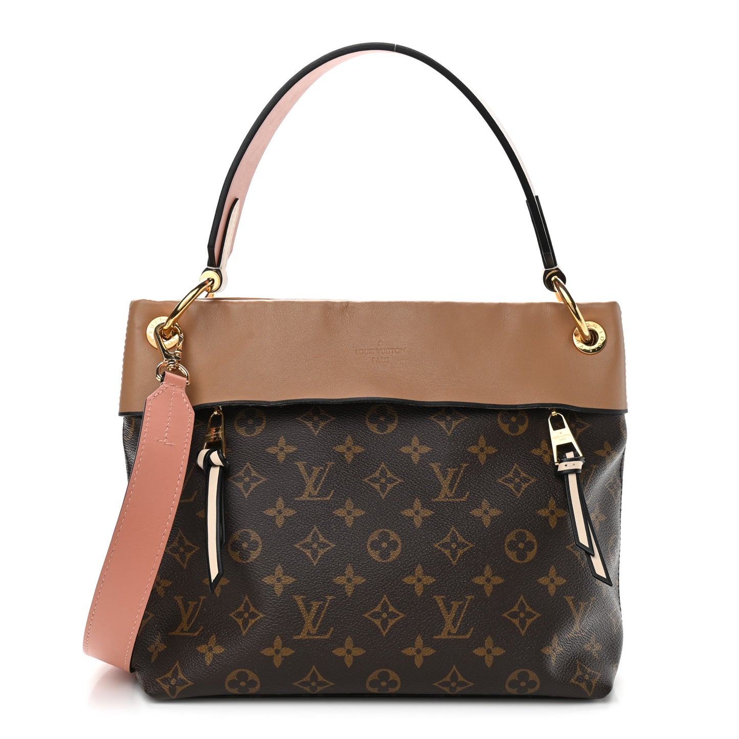 Monogram Tuileries Besace Sesame Peach Creme