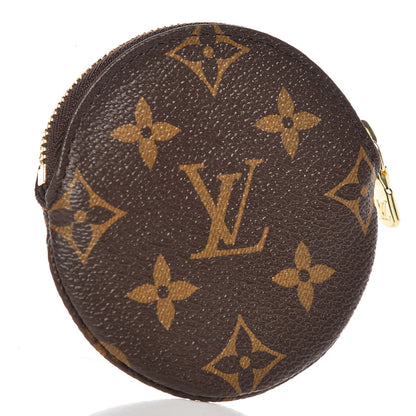 Louis Vuitton Monogram 2017 Christmas Animation Round Coin Purse 10 of 14