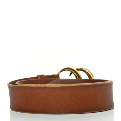 Gucci Faded Calfskin Snake Double G 40mm Belt 75 30 Cuir 2 of 4