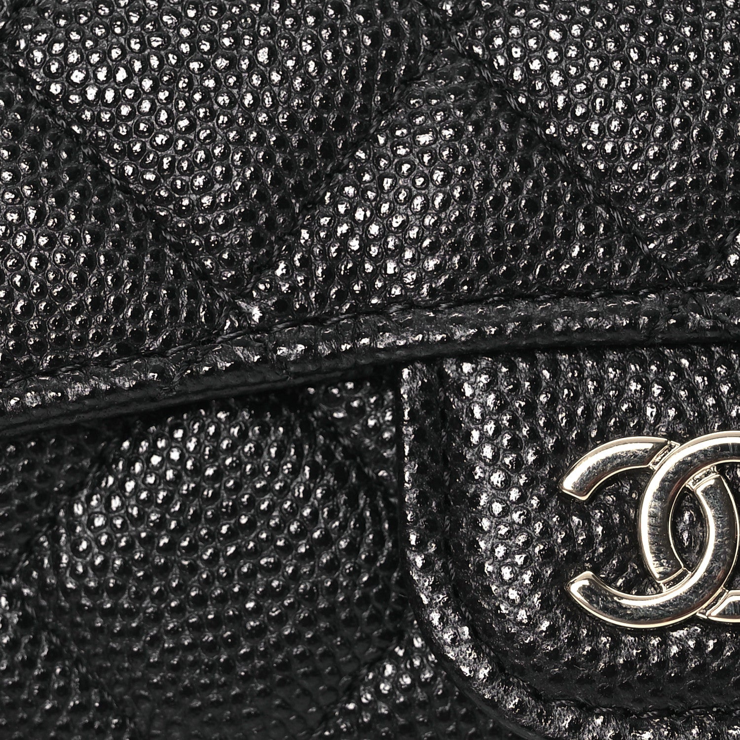Chanel Caviar Quilted Belt Bag Black 10 of 14