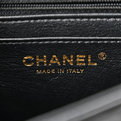 Chanel Lambskin Quilted Mini Square Flap Black 6 of 11