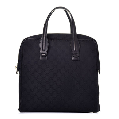 Gucci Monogram Tote Black 1 of 9