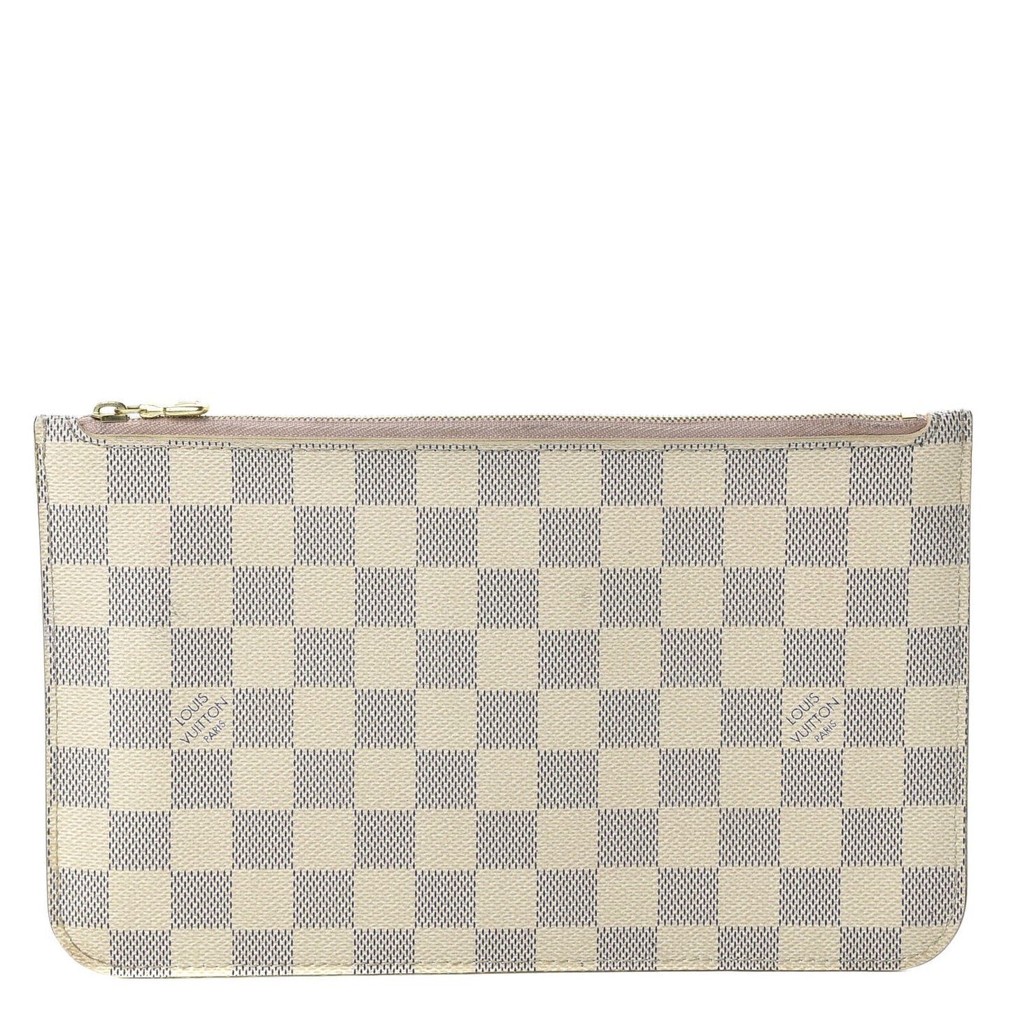 Damier Azur Neverfull MM GM Pochette Rose Ballerine