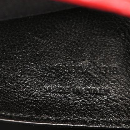 Saint Laurent Crinkled Calfskin Matelasse Monogram Baby Niki Chain Satchel Rouge Eros 7 of 12