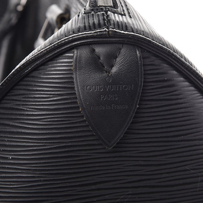Louis Vuitton Epi Speedy 30 Black 7 of 17