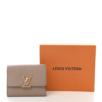 Louis Vuitton Taurillon Capucines XS Wallet Galet 8 of 8