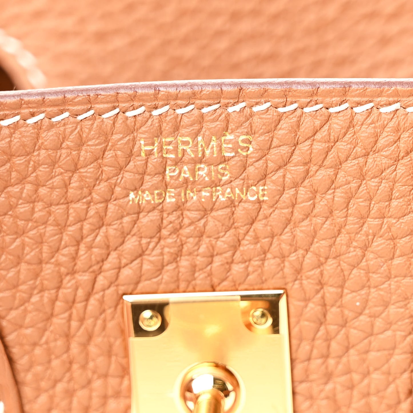 Togo Birkin 25 Gold