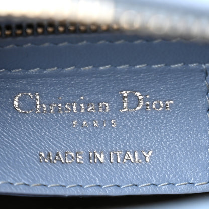 Christian Dior Lambskin Cannage Medium Lady Dior Light Blue 6 of 13