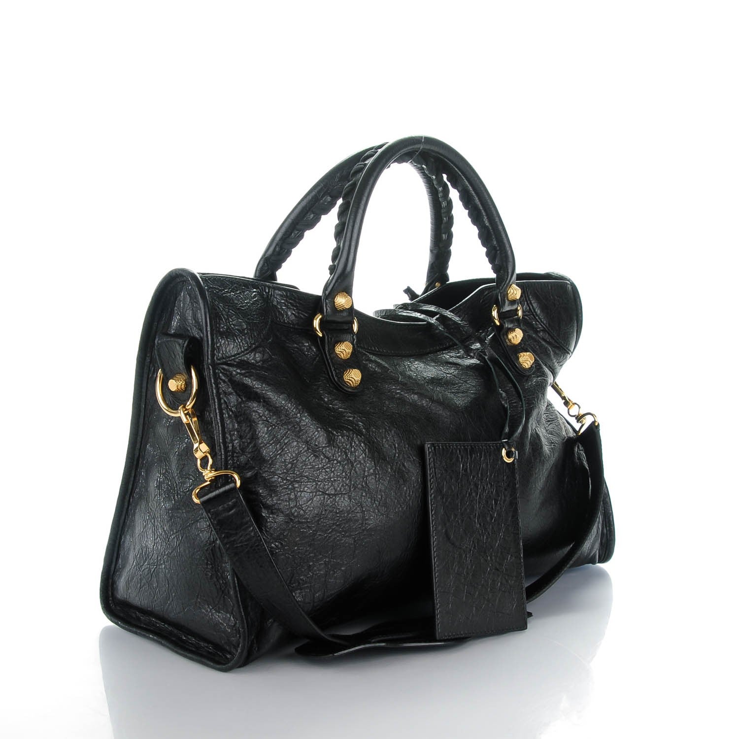 Balenciaga Agneau Giant 12 Gold Hardware City Black 3 of 7