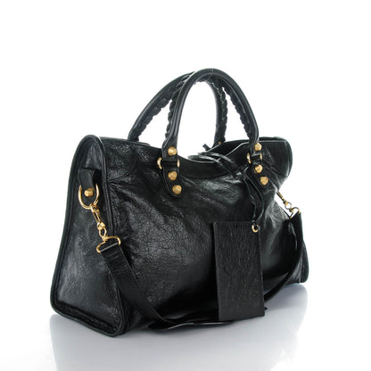 Balenciaga Agneau Giant 12 Gold Hardware City Black 3 of 7