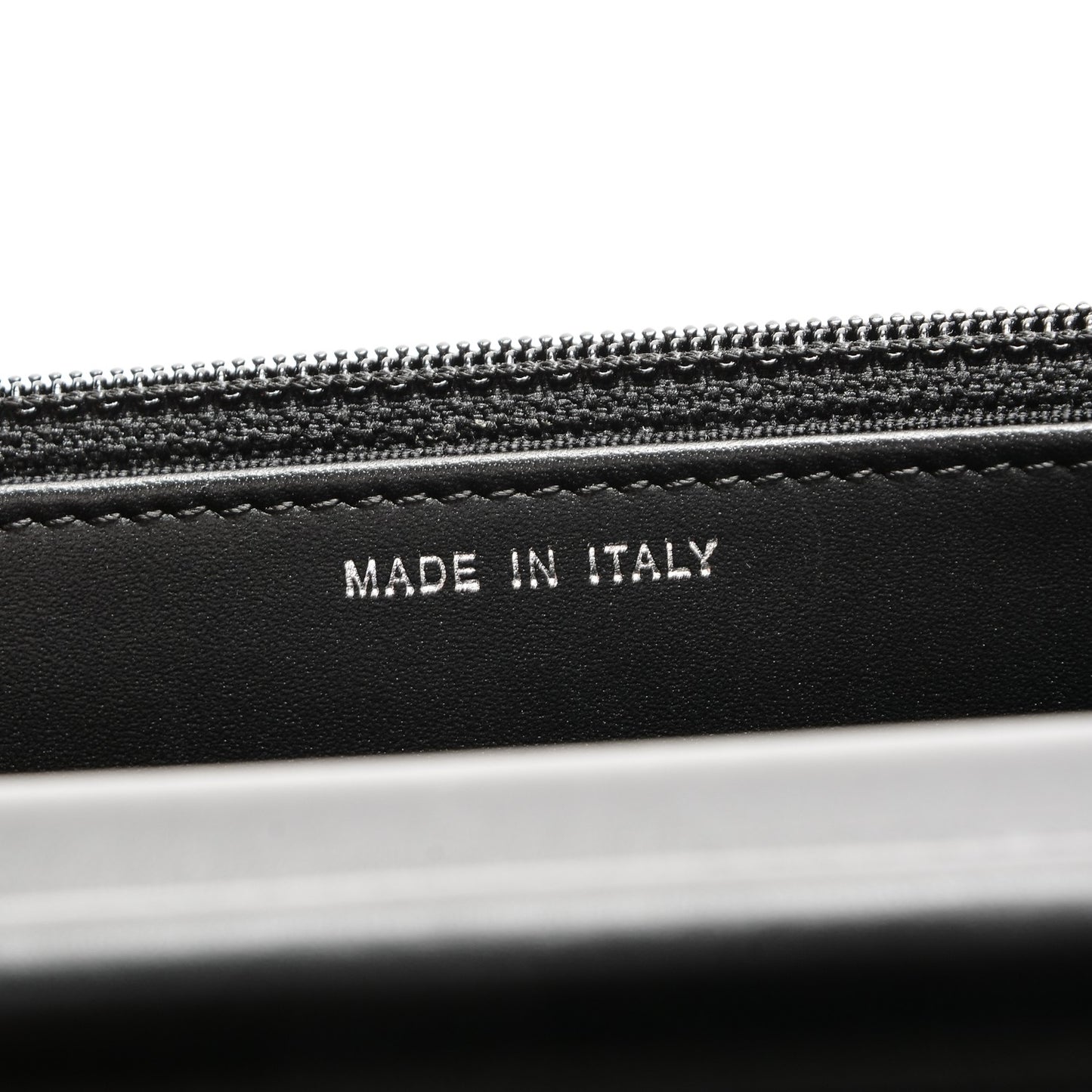 Aged Calfskin Quilted Lucky Charms 2.55 Reissue Wallet On Chain WOC Black