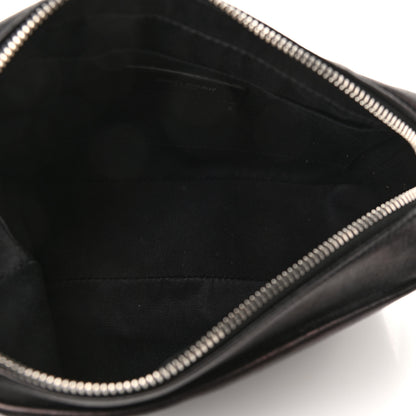Saint Laurent Lambskin Monogram Small Lou Camera Bag Black 5 of 13