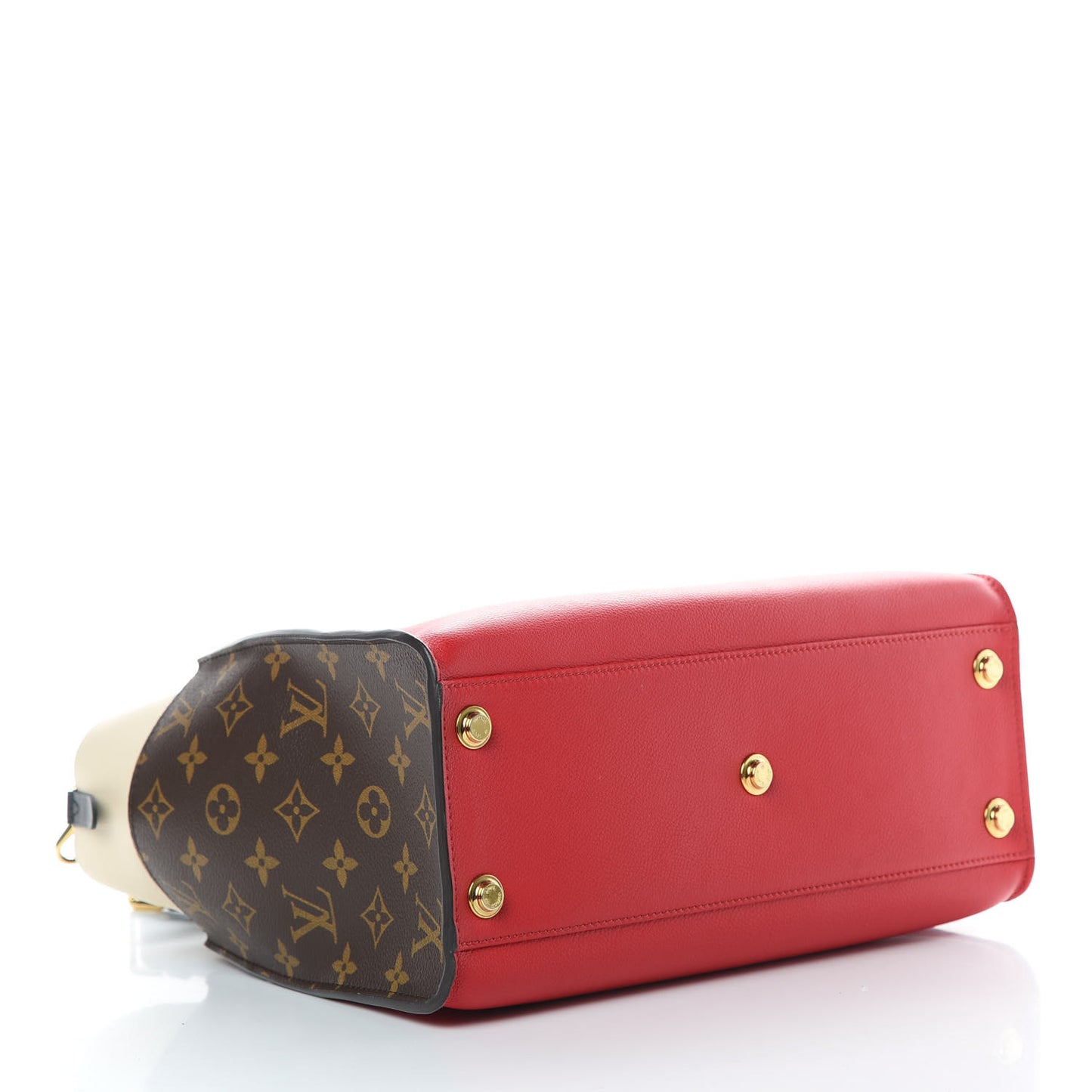 Calfskin Monogram On My Side Pirate Red
